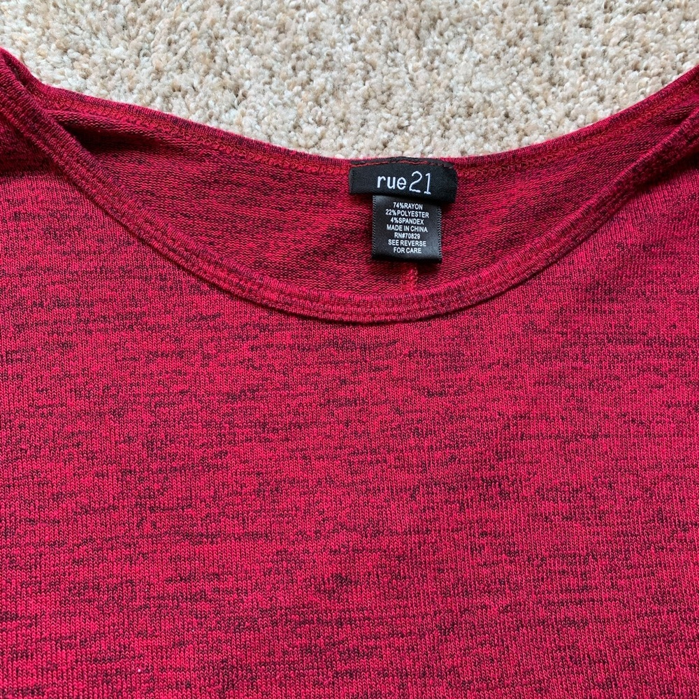 Red Tee - Picture 3 of 4